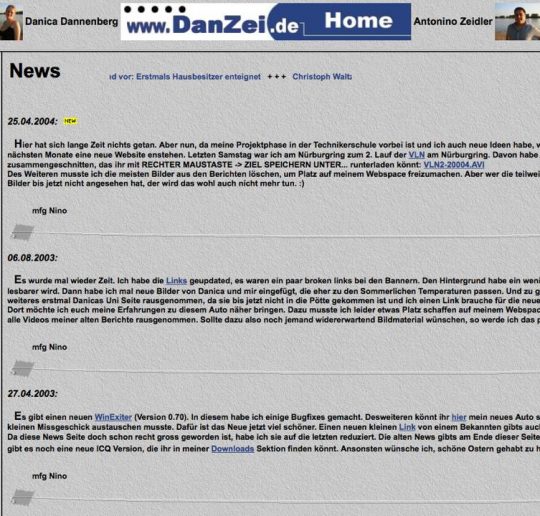 DanZei_Webseite_2002-2004