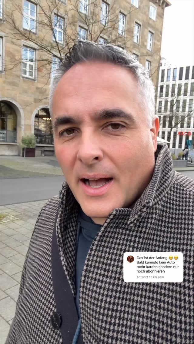 Warum wirst du bald aufhören Autos zu kaufen? 😃 

#autonomesFahren #Tesla #Waymo
