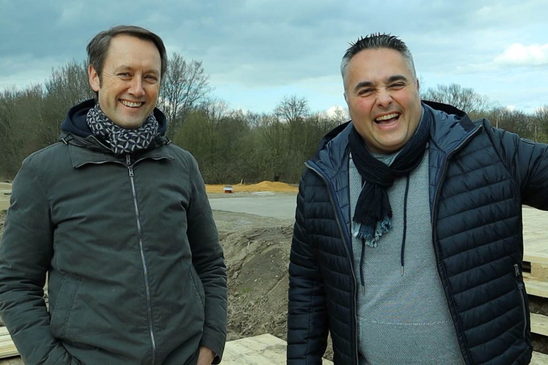 Neuigkeiten Seed and Greet Ladepark Hilden Tesla Supercharger Uwe Düne Drohne