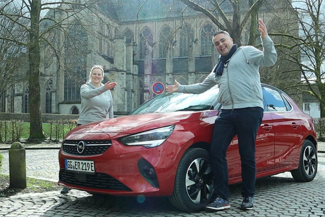 Probefahrt Elektroauto Opel Corsa-E