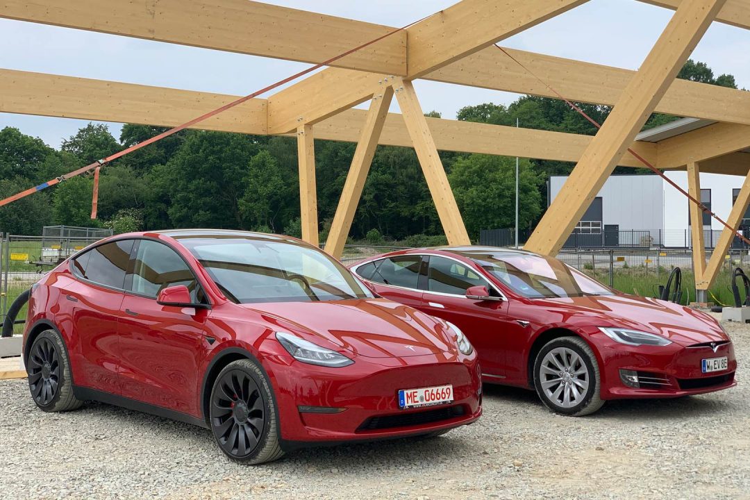 Tesla Model Y Probefahrt Test Fahrbericht Vergleich Tesla Model S