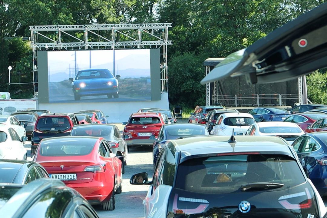 Elektroauto Autokino Hilden