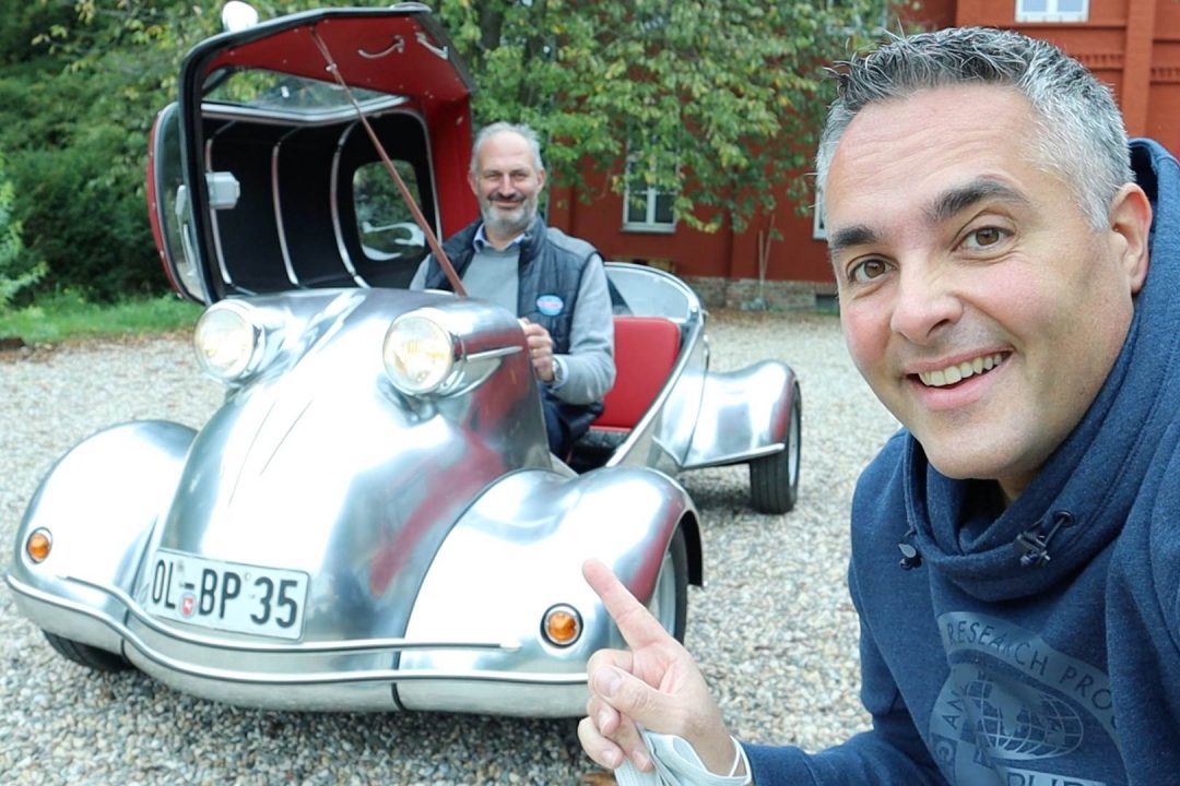 Messerschmitt Tiger kr200 Oldtimer classic ecar Umbau Elektroauto sauschnell edel