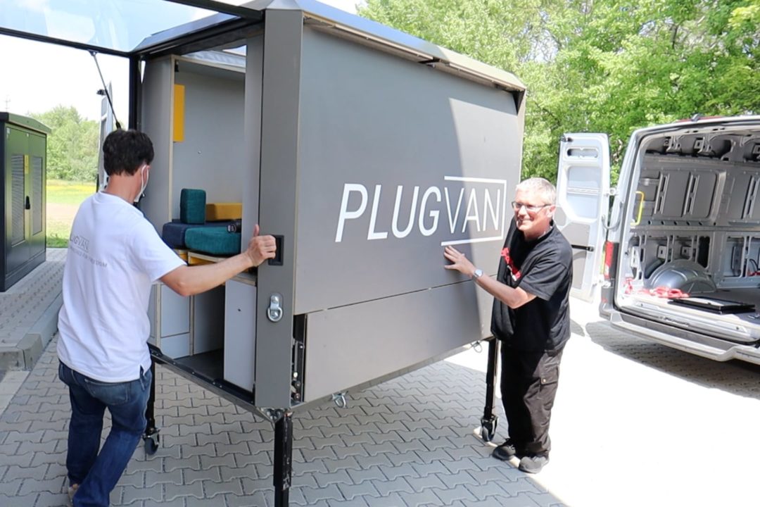 Titelbild PlugVan VW e-Crafter Elektroauto Camper Nordkapp Tour