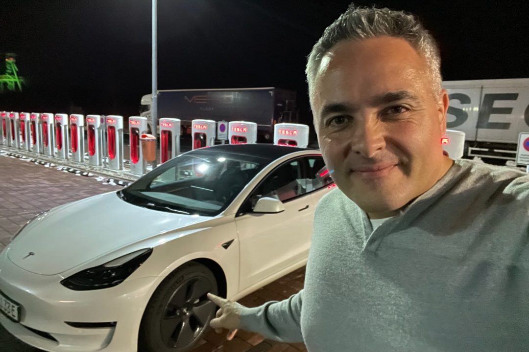 Model 3 durchgeschwitzt