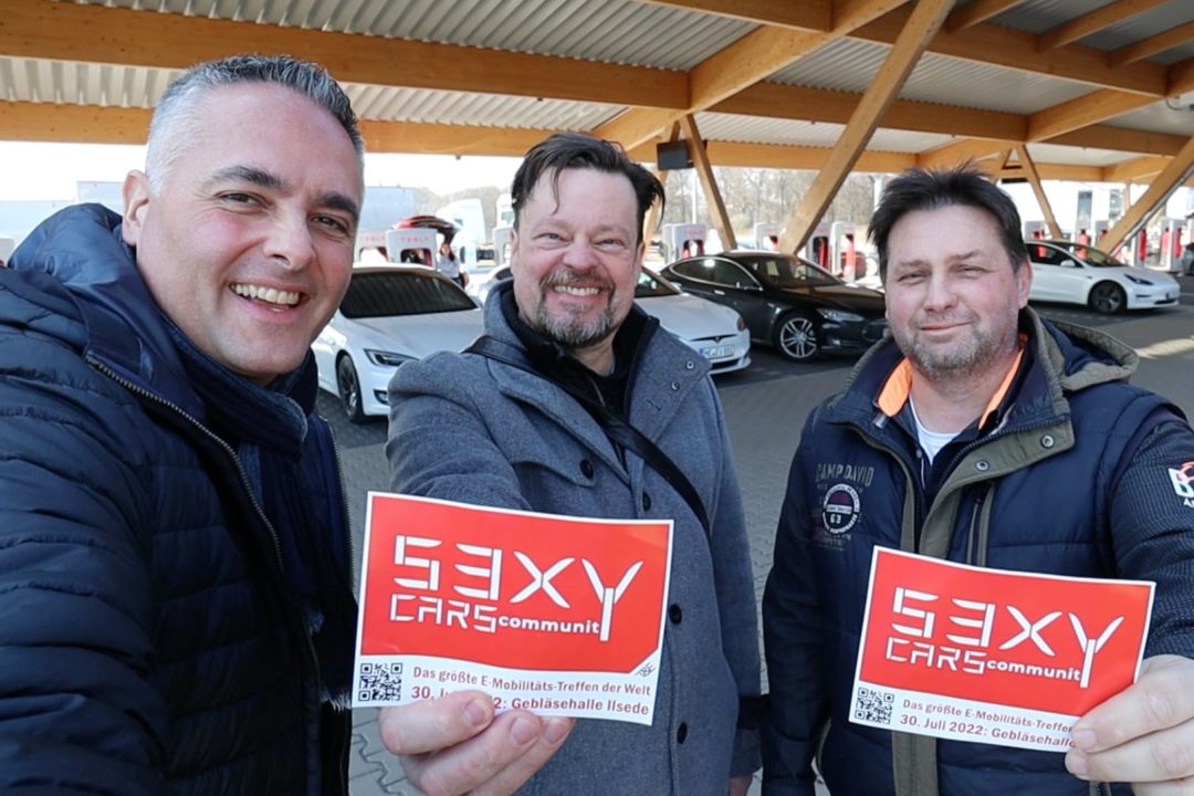 s3xy cars community Elektroauto Treffen Hannover Geblaesehalle Ilsede Timo Schadt Rene Esser Tesla