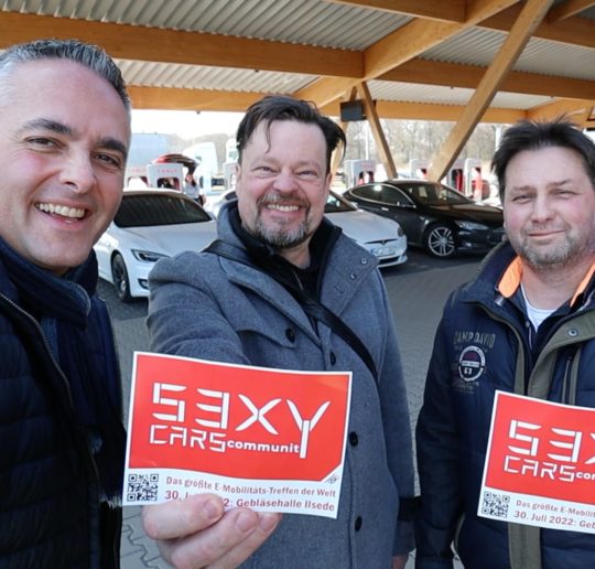 s3xy cars community Elektroauto Treffen Hannover Geblaesehalle Ilsede Timo Schadt Rene Esser Tesla