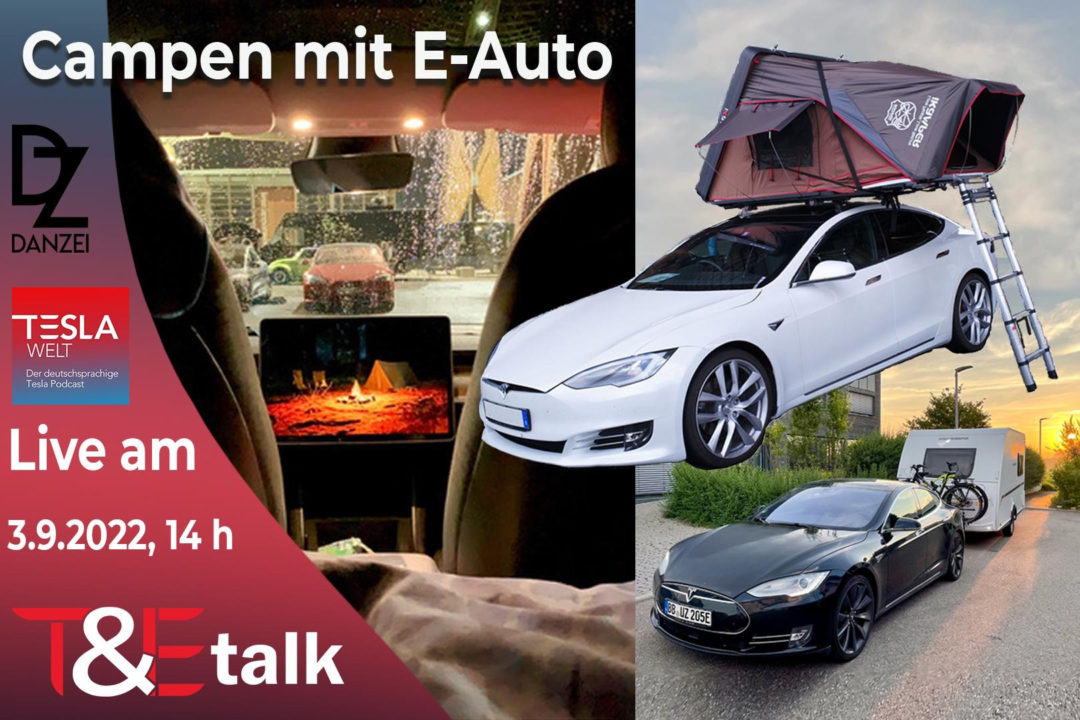 DANZEI Blog Erfahrungen beim Elektroauto Camping Blog