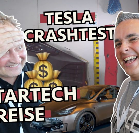 DANZEI Blog Startech Tesla Model Y Tuning Bodykit Crashtest Fussgaengerschutz BAST Dekra Brabus s3xy cars messe carporn Eintragung Designprozess Frontschuerze