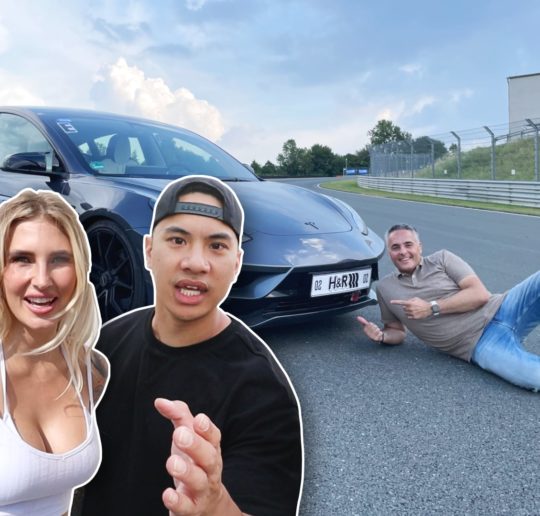 HR Trackday Bilster Berg Startech Tesla Model 3 Laura Vetter Tutty Tran Tuning Tuner Elektroauto eauto Rennstrecke Bremse