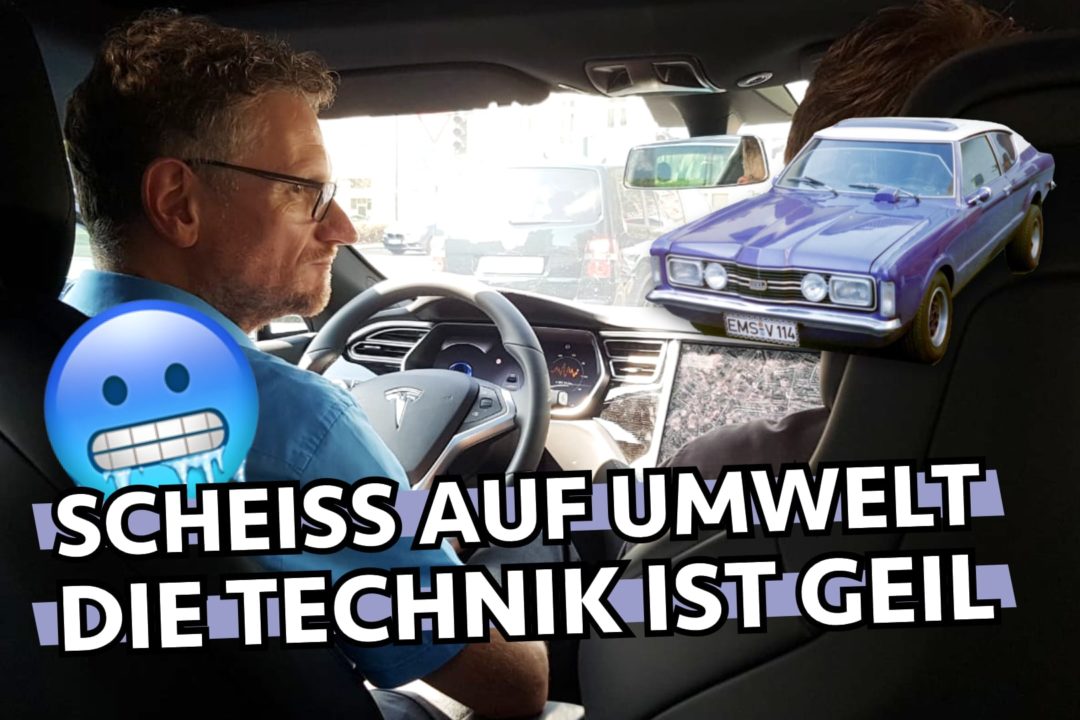 Martin Hund Scheiss auf Umwelt die Technik ist geil vom Petrol Head zum Elektroauto TE magazin Timo Schadt buzzingdanzei Tesla Innovator Interview