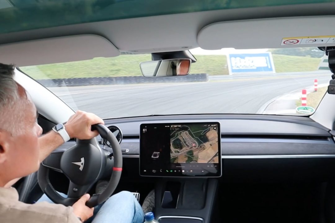 Startech Tesla Model 3 SR plus HR Trackday Bilster Berg Rennstrecke Onboard Bremse schlecht