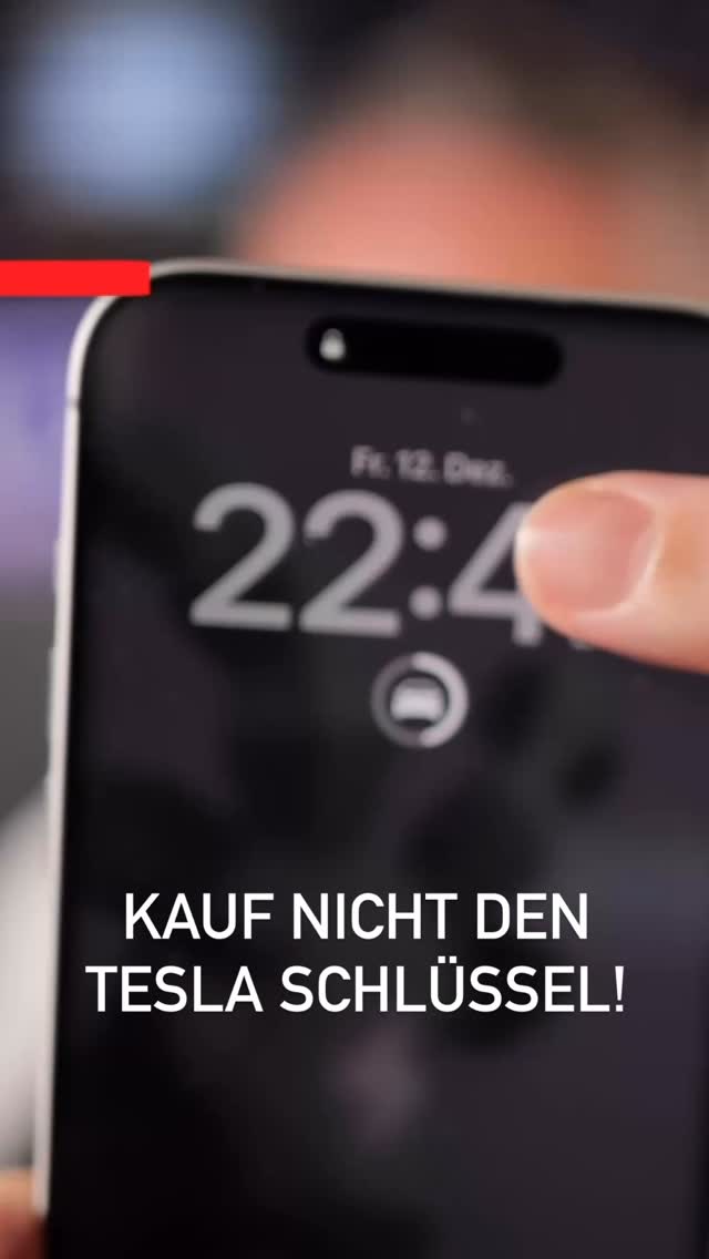 Kauf nicht den Tesla Schlüssel! 🤷‍♂️

#Tesla #elektroauto #keyfob