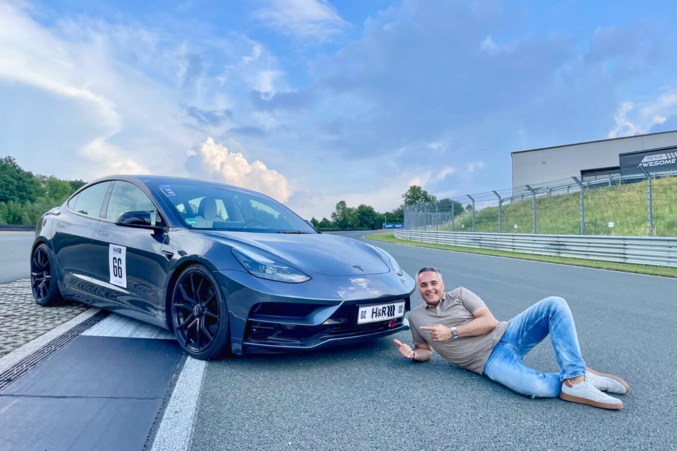 Startech Tesla Model 3 Nino Bilster Berg Trackday