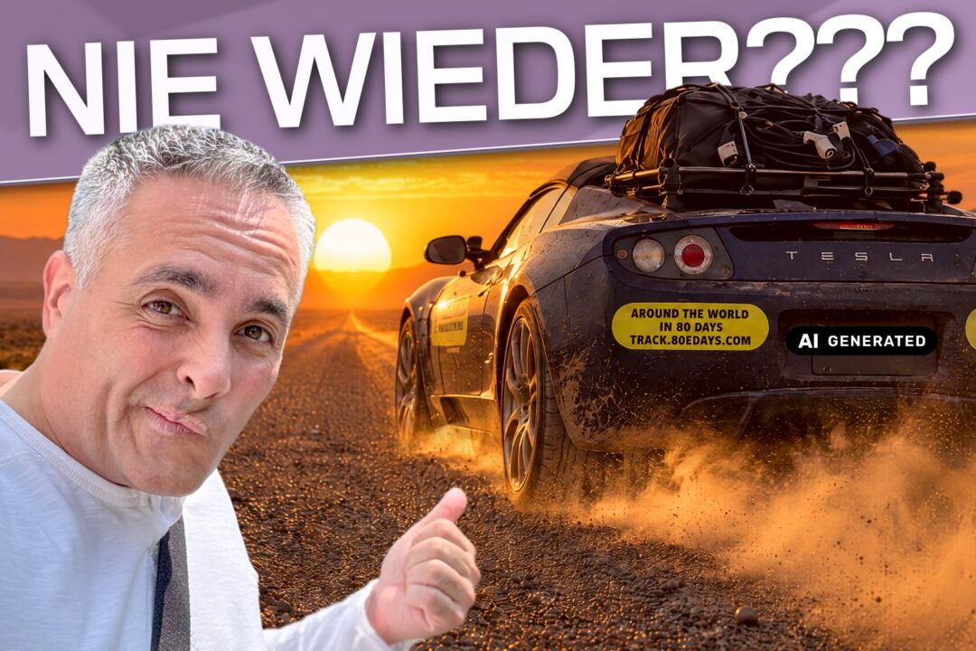 Nie wieder Weltreise im Tesla Roadster