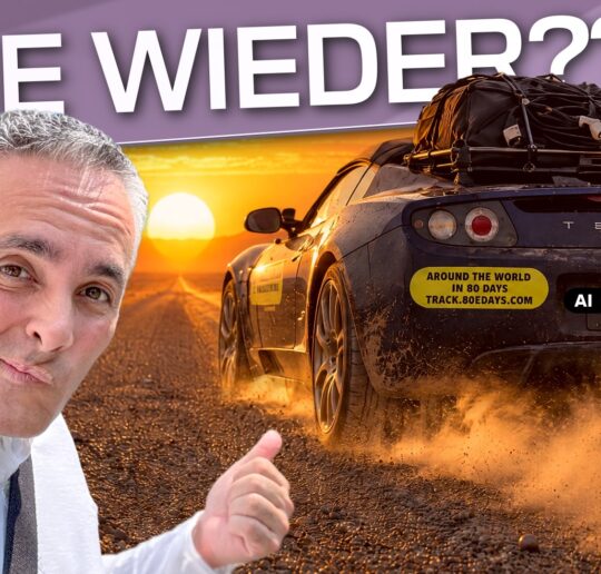 Nie wieder Weltreise im Tesla Roadster